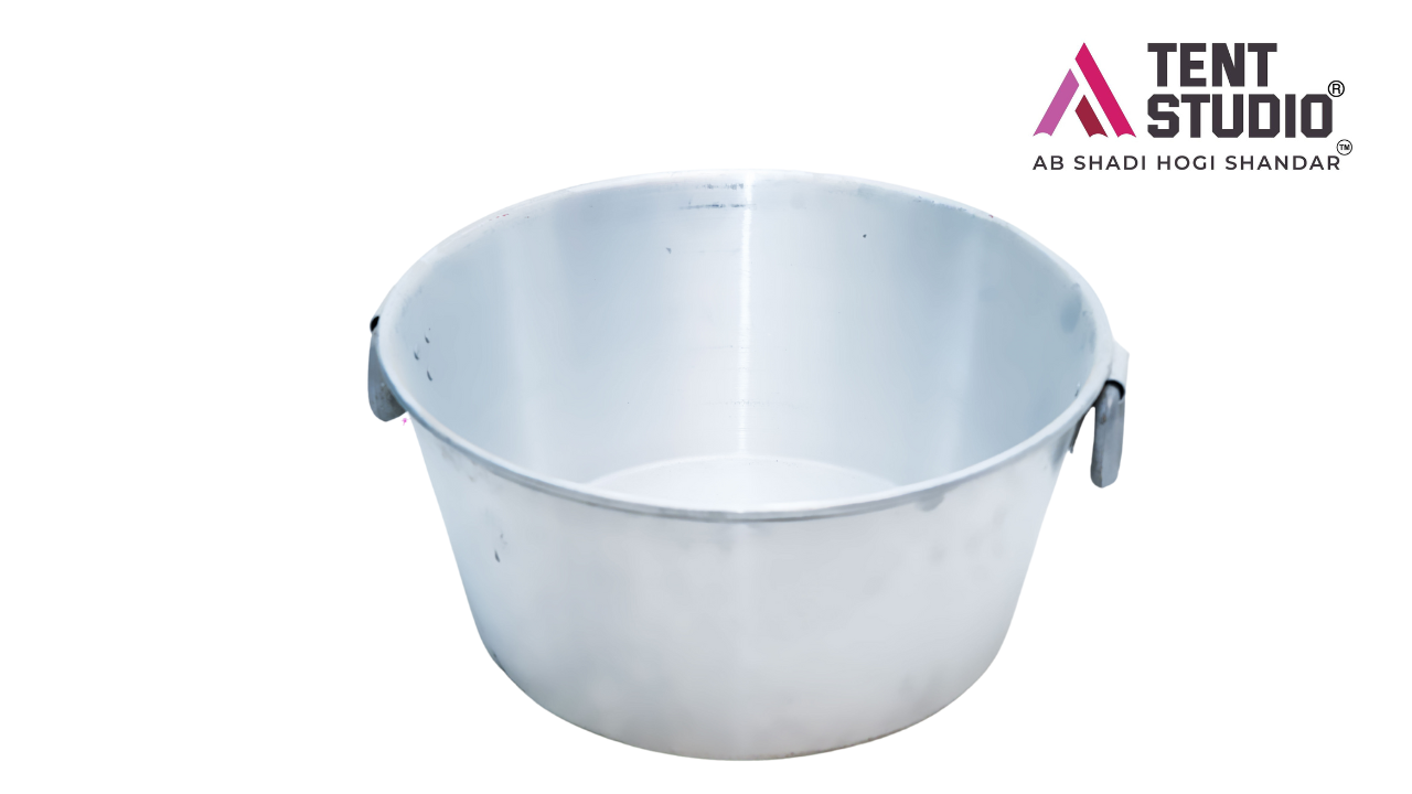 Allumunium Wash Tub & Deg