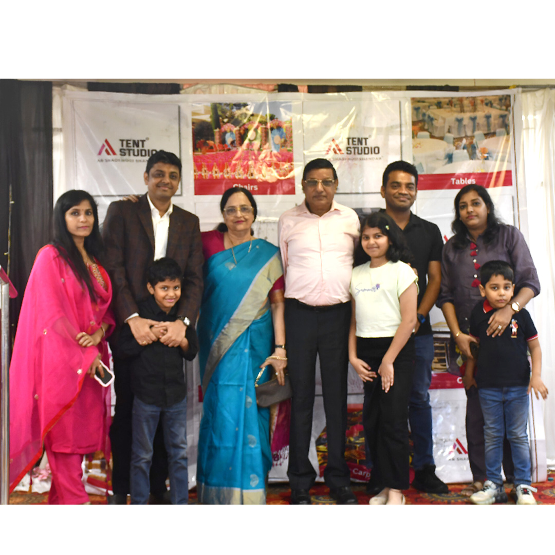 Tent Studio Family Photo