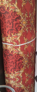 Swagatam Rotto 123 Red Printed Carpet