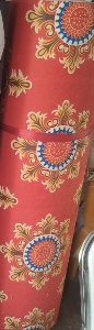 Swagatam Rotto 125 Red Printed Carpet