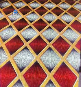 Swagatam Rotto 129 Red Printed Carpet