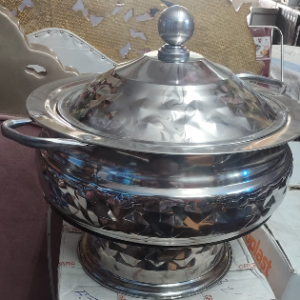 Small Daimond Buffet Gujrati Handi 2.6