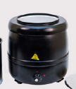 Soup Matka Metal Black