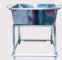 Square Dustbin With Stand