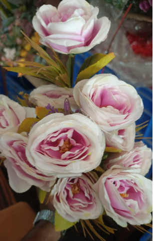 10 Head Rose Bunches Mj 2451 1 10 Head Rose Bunches Mj 2451