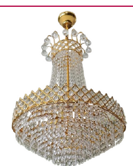 600mm Crystal Jhoomer