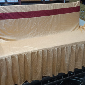 3 Seater Sofa Cover Plain Crush