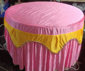 Round Table Cover Bright Mehrab With Top