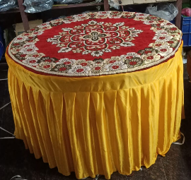 Round Table Cover Bright With Top